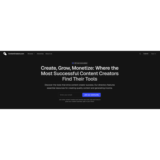 ContentCreators.com logo