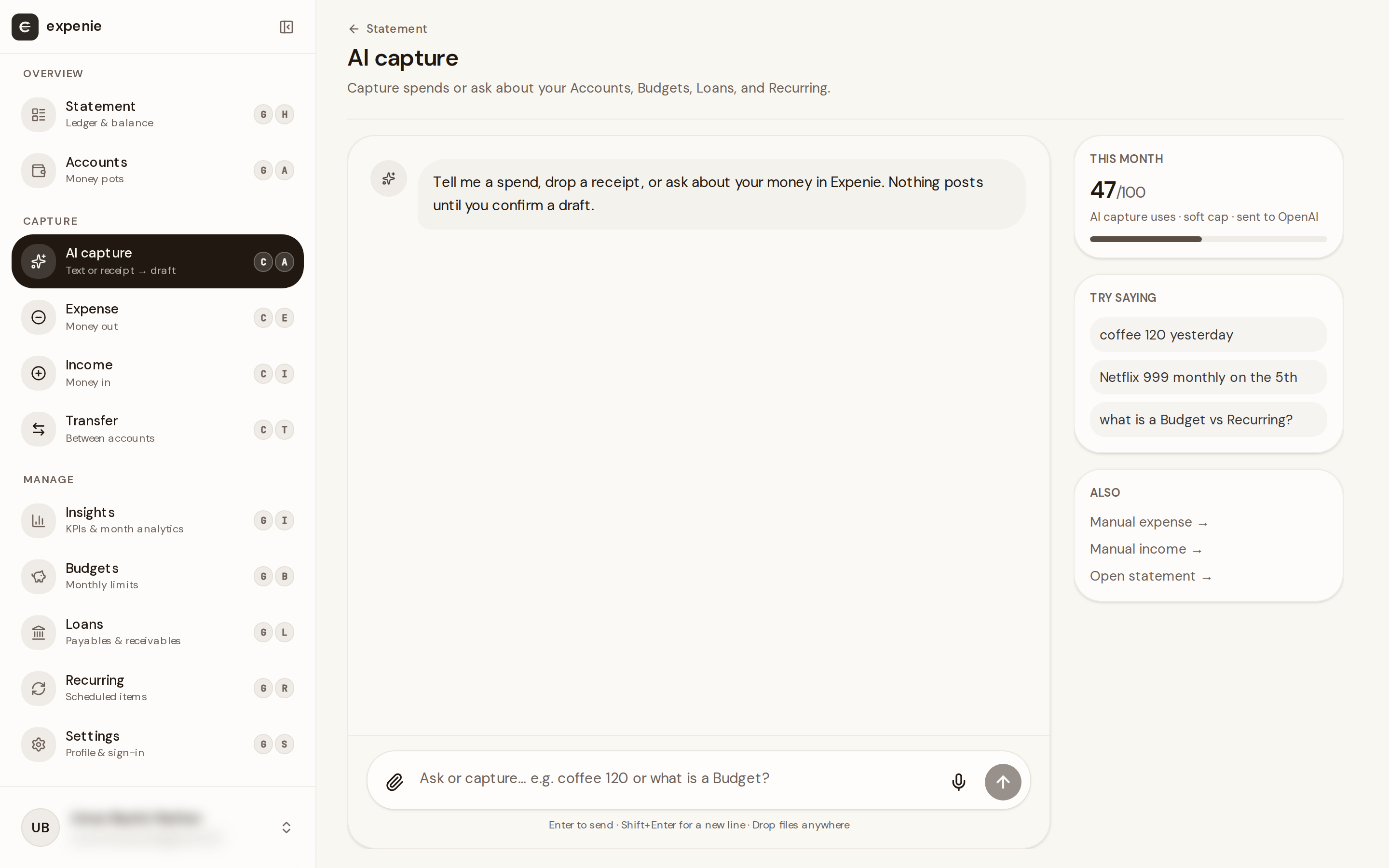expenie screenshot 4