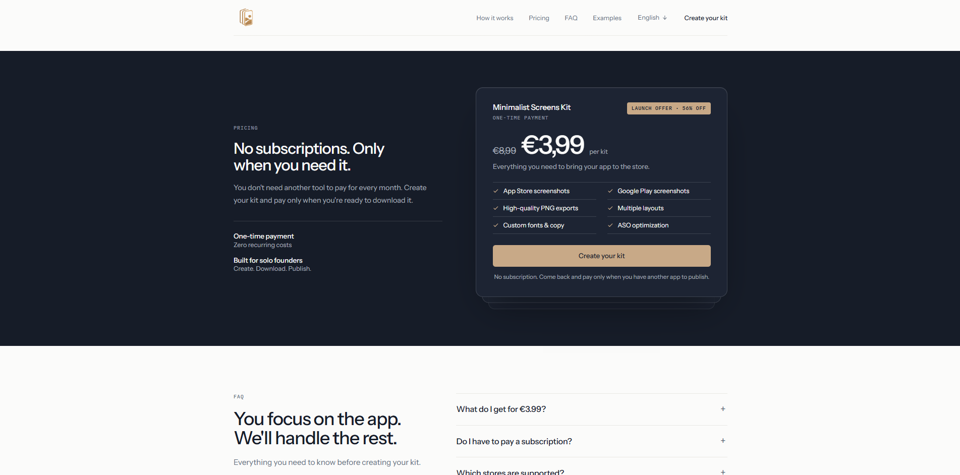 Minimalist Screens screenshot 3