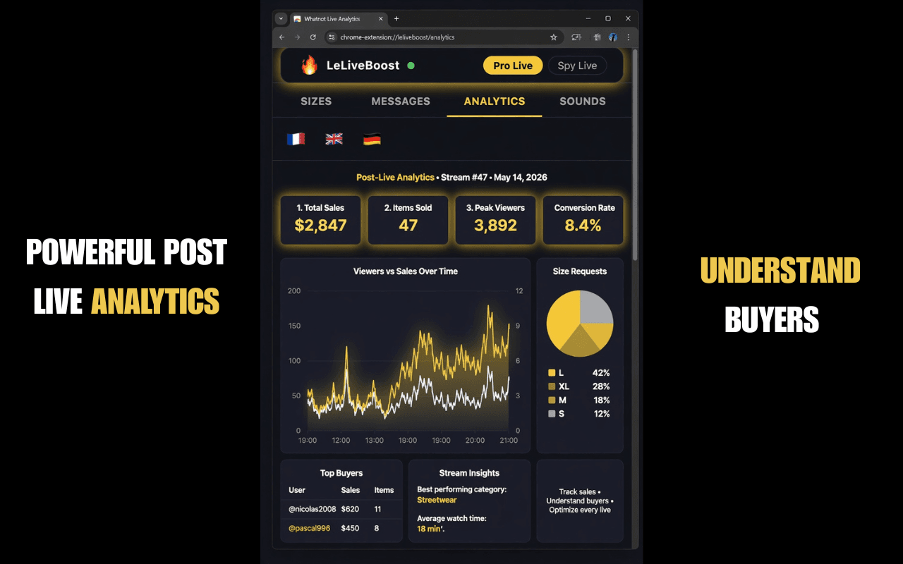 LeLiveBoost screenshot 2