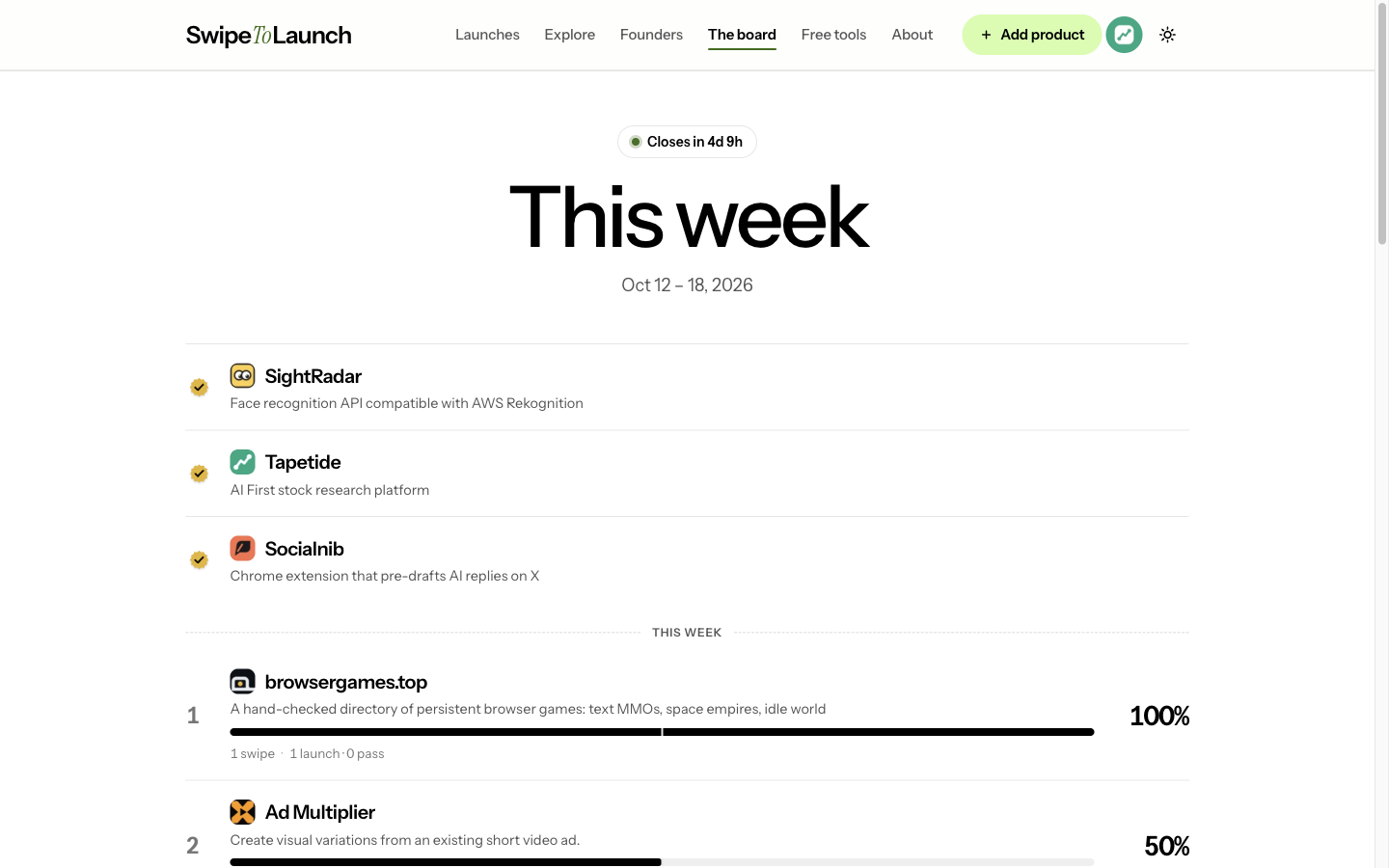 SwipeToLaunch screenshot 2