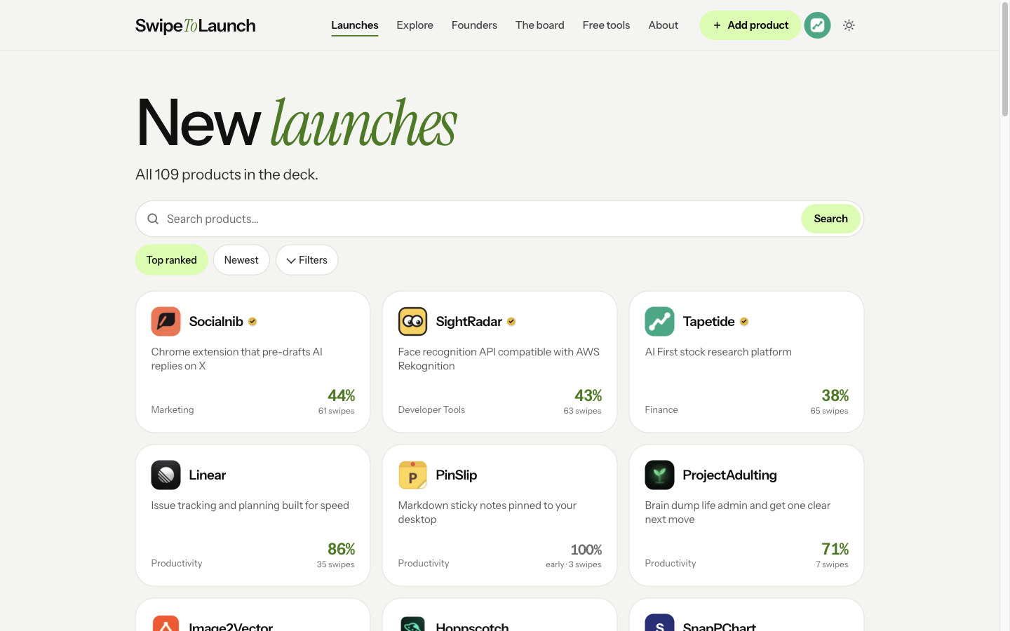 SwipeToLaunch screenshot 4