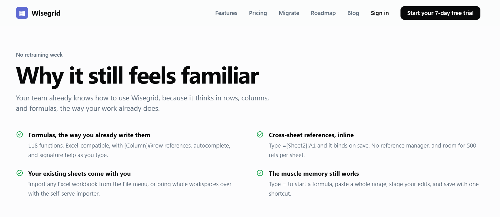 Wisegrid screenshot 2