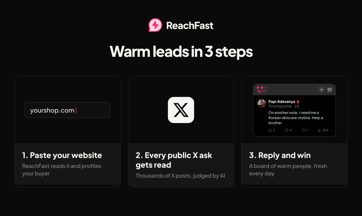 ReachFast screenshot 2