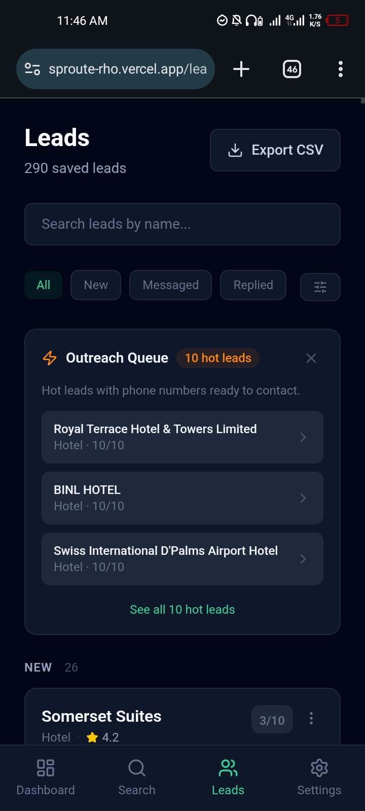 Sproute screenshot 4